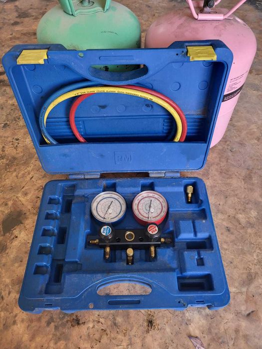 Манифолд и фреон