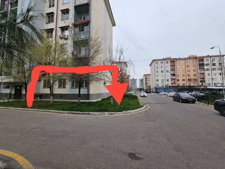 Чоштепа 2 хона евро ремонт мебел техника 63 квадрат 1 чи этаж