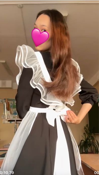 Школьный фартук .