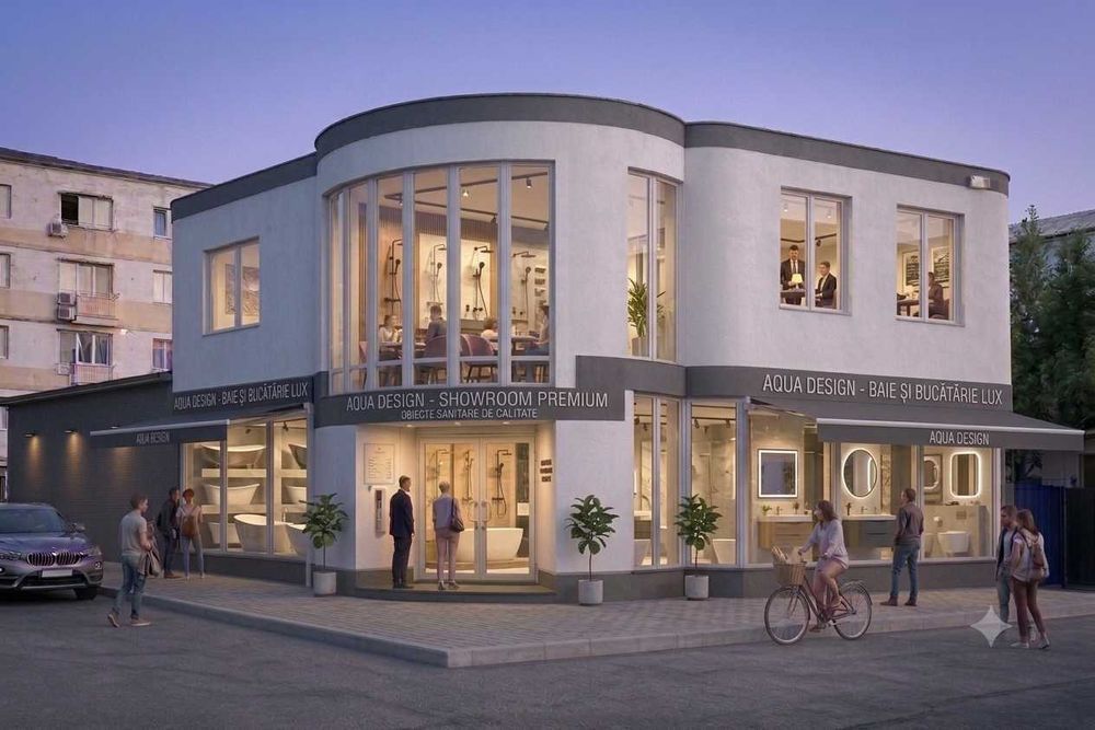 Clădire comercială de închiriat disponibilă și pentru vânzare