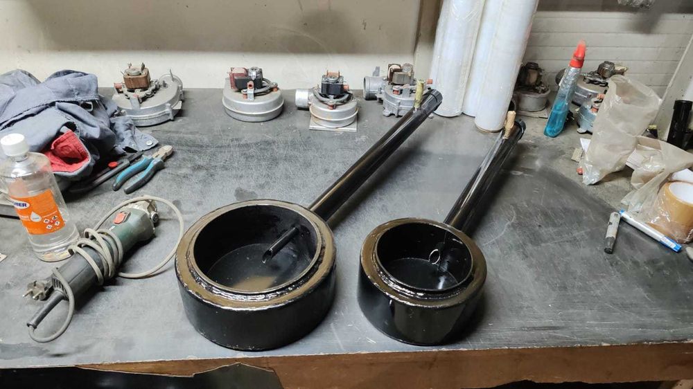 PROMOTIE !!! Arzator ulei 80 kW centrala lemn,godin soba atelier,garaj