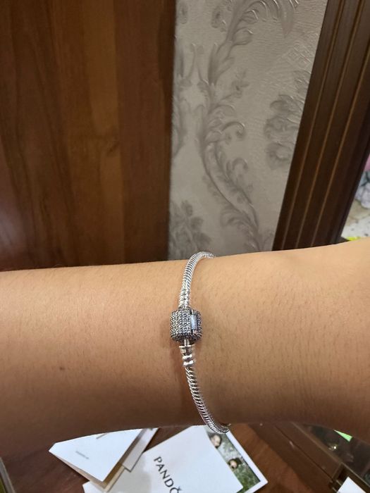Pandora браслет серебро 925 проба кумуш