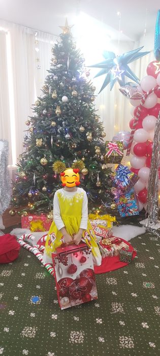 Платье белое на девочку на новый год