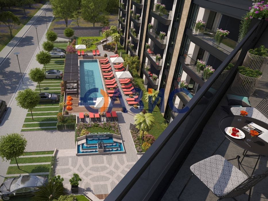 Продава се Едностаен апартамент в к.к. Слънчев бряг - 38 кв.м за 1577 €/кв.м - Снимка #7