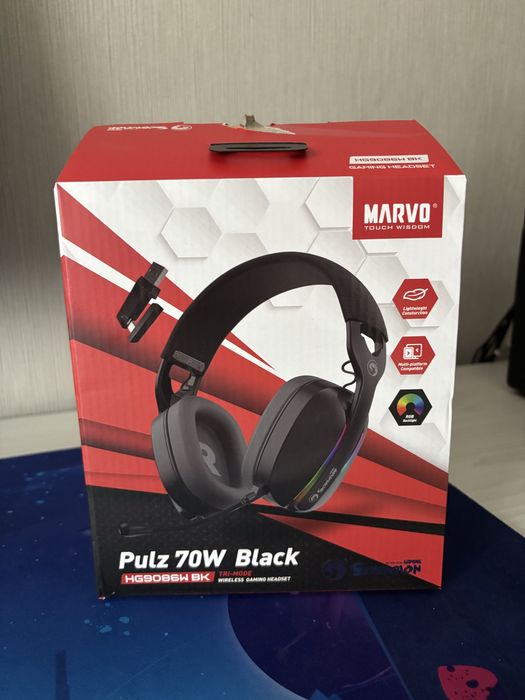 Casti Marvo Pulz 70W Black