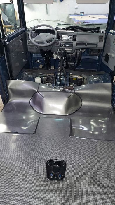 Настил линолеума