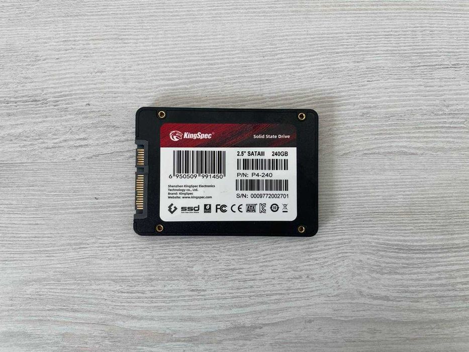 SSD накопитель KingSpec SATA 250GB — Быстрый отклик,стабильная система