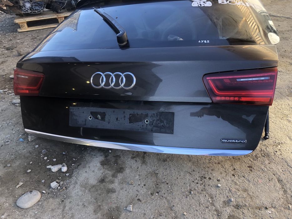 Haion Audi A6 4G. C7 break facelift. Cod culoare LY8Z maro