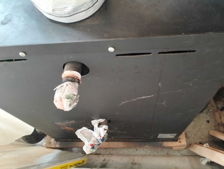 Камина на дърва с водна риза  13кв