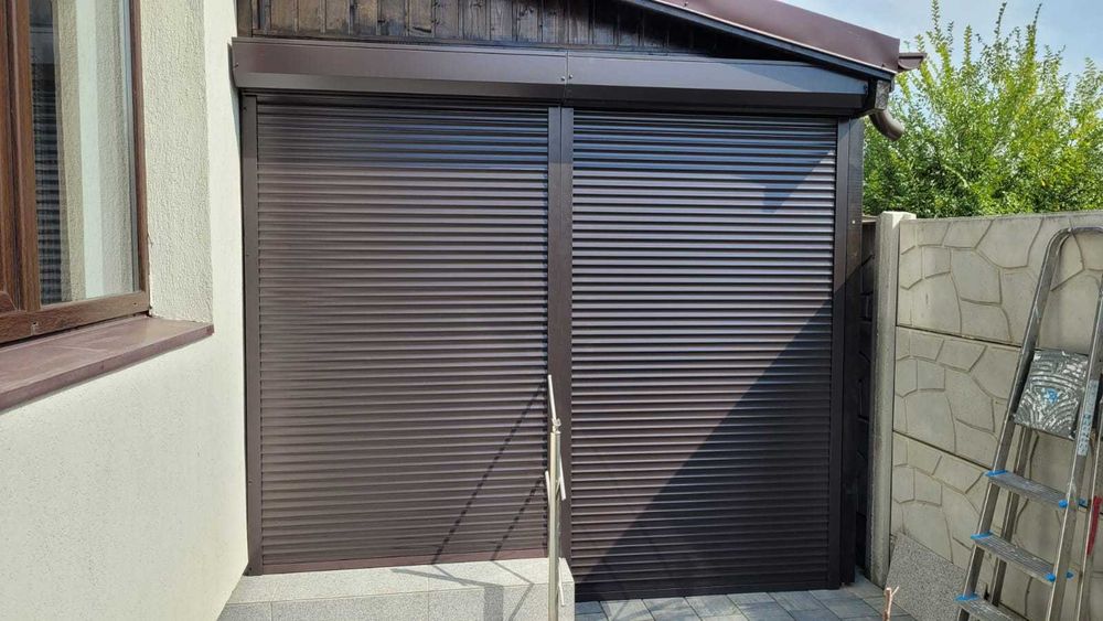 Rulouri aluminiu ,usa garaj tip rulou/sectionale