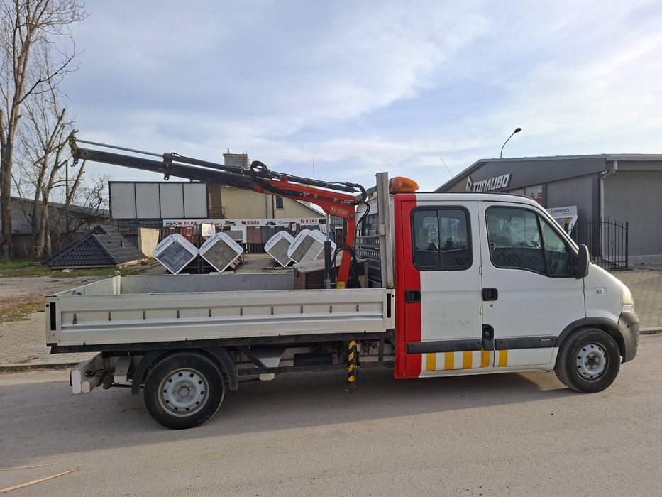 Opel Movano с кран