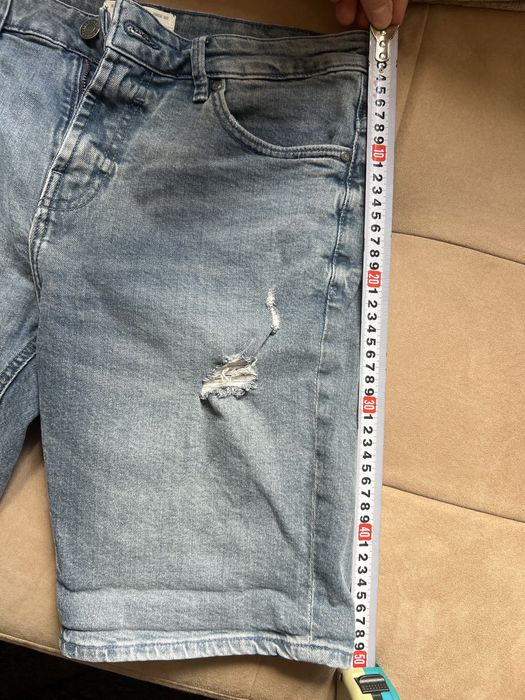 Мъжки къси дънкови панталони PULL&BEAR