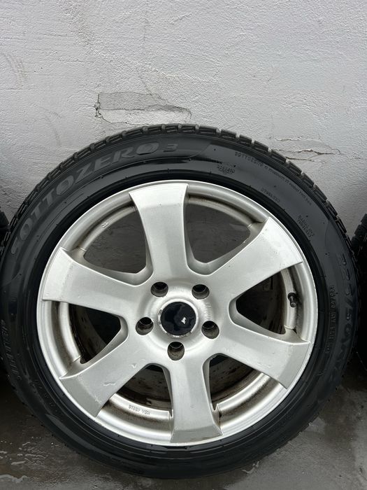 Jante + Anvelope Pirelli 225/50 R17 – Set complet,