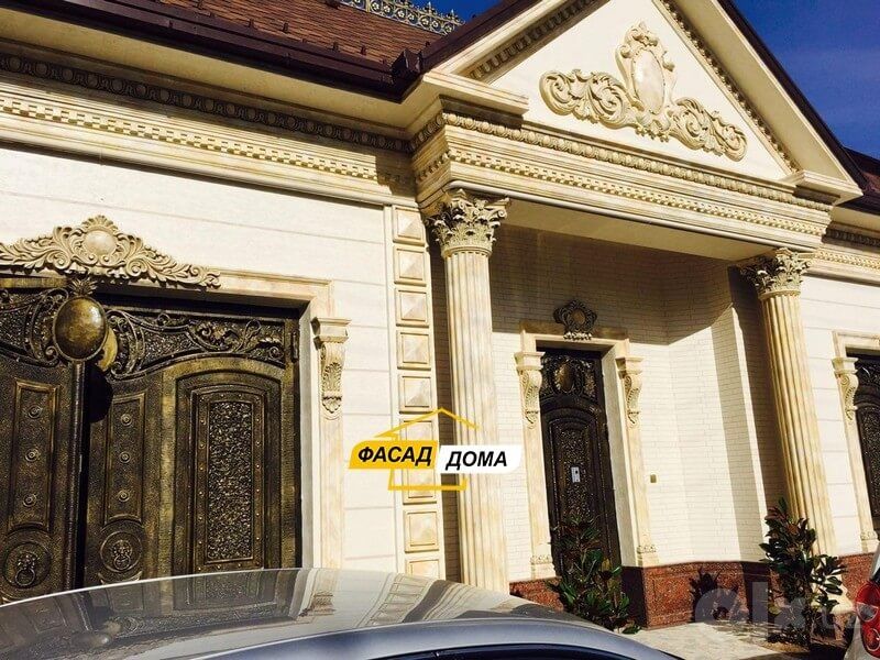 Травертин под кирпич в Ташкенте — стильный фасад и интерьер