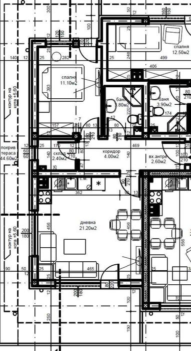 Продава се Двустаен апартамент в Пловдив, Беломорски - 113 кв.м за 787 €/кв.м - Снимка #1