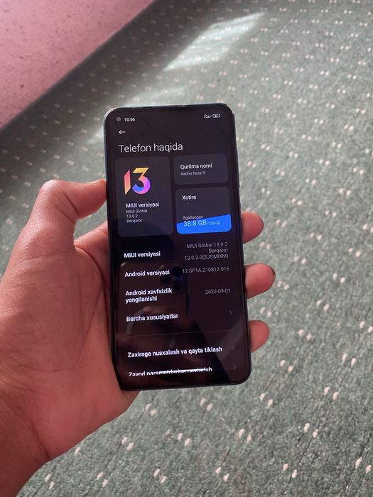 Redmi not 9 arzonga