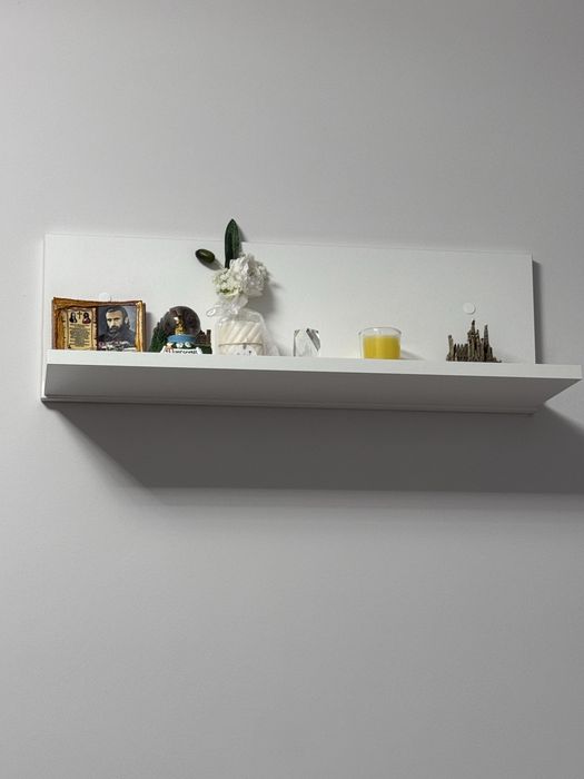 Mobila living modulars alb-negru