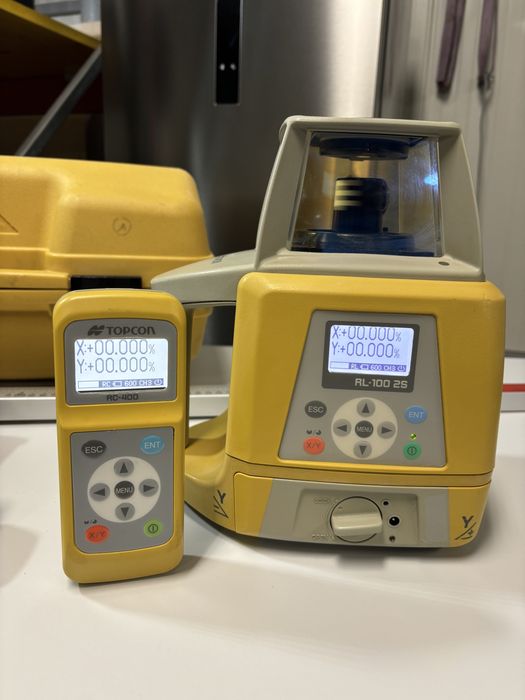 Nivela laser Topcon rl 100 2 s  Leica Hilti
