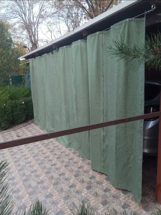 Полога, гаражные шторы.