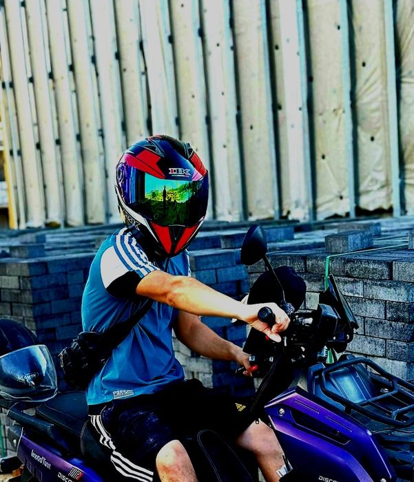 Шлем для мото и мопед