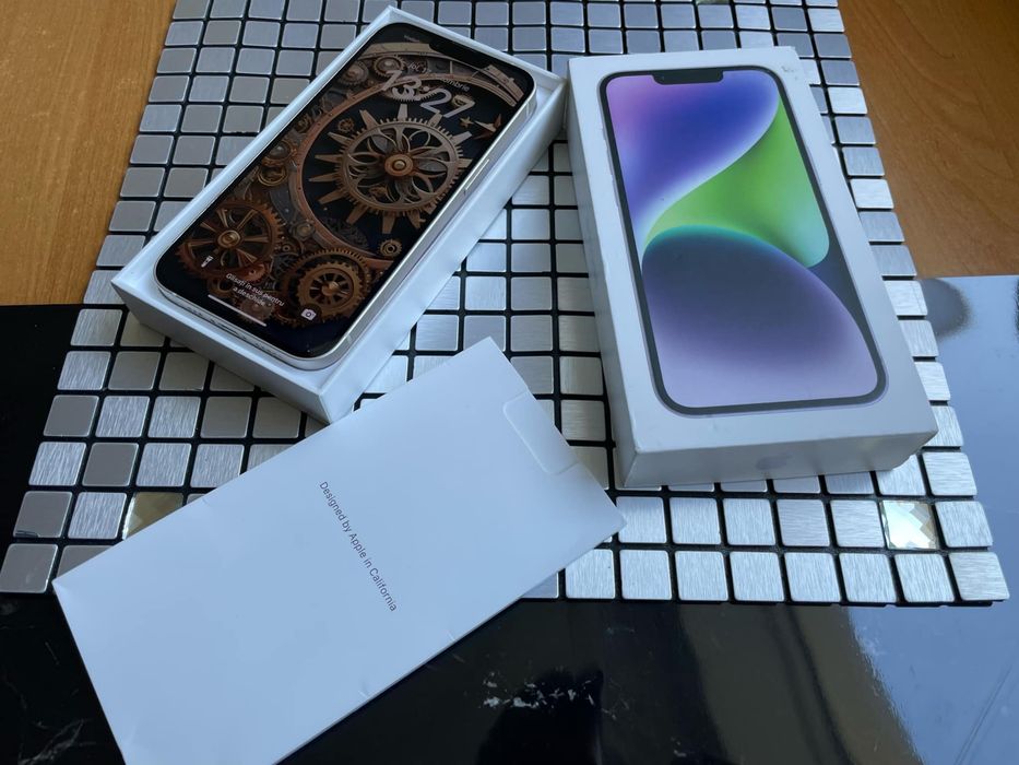 iPhone 14 White 128Gb impecabil