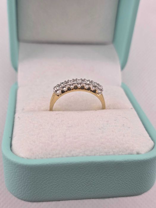 Inel Aur  18 k cu Diamante naturale 0,49 ct