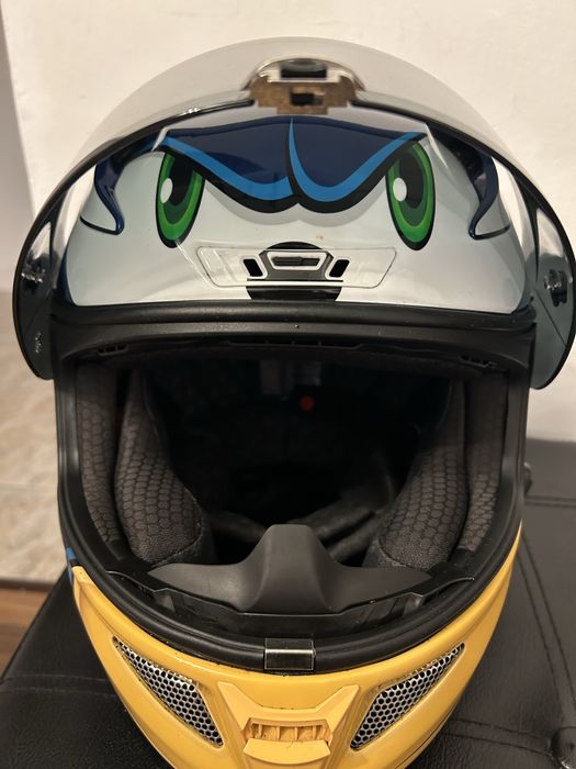 Casca moto HJC RPHA 11 Sonic edition + intercom