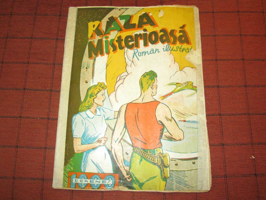 Revista romaneasca de benzi desenate, anii 1944-47 "Raza Misterioasa"