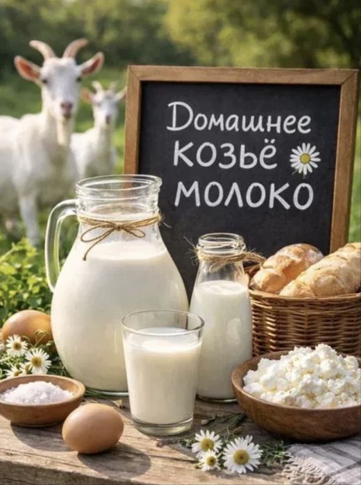 ОПТОМ Козье молоко, натуральное, домашнее
