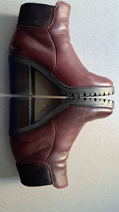 Botine piele naturala 35