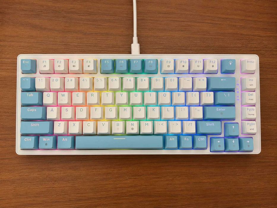 Tastatura Gaming RGB Mecanica Fantech ATOM X83 AME, Hot-Swap, USB-C, noua