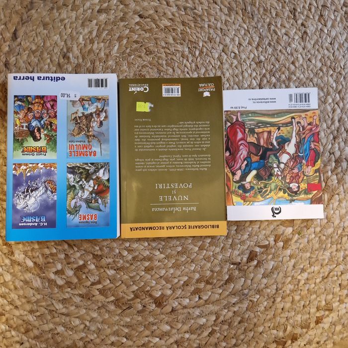 Set 3 cărti cu povesti clasice