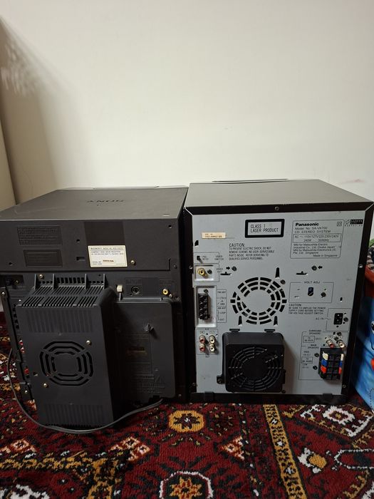Panasonic va sony Muzikalni centr
