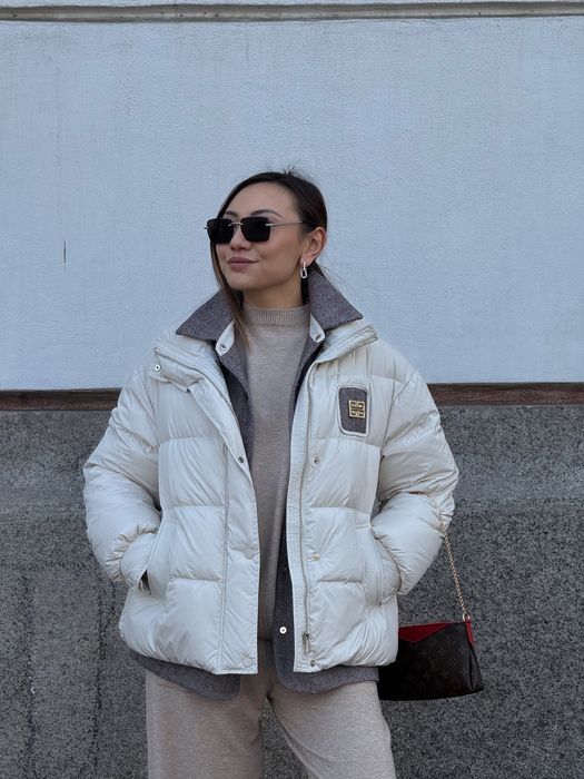 Куртка зимняя белая