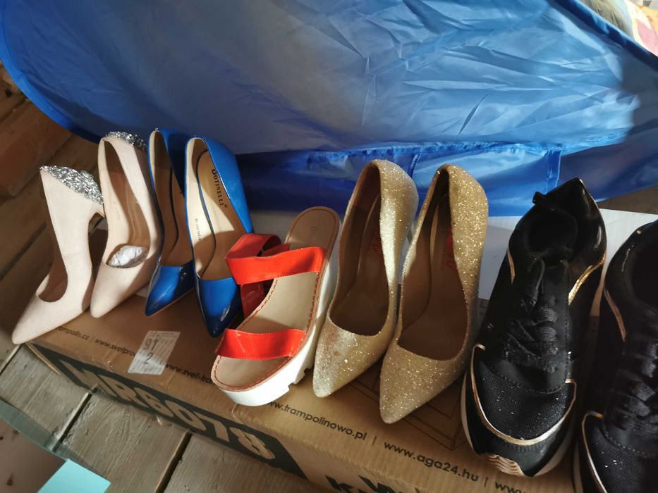 Lot sandale, adidas, pantofi noi 38