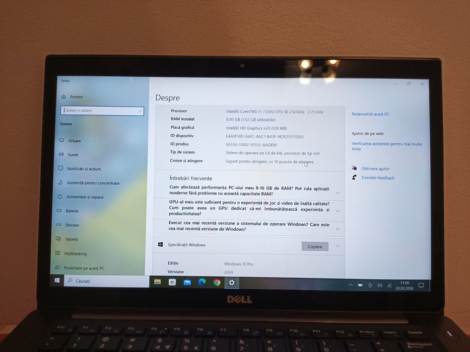 Dell Latitude 7480 (TOUCHSCREEN)