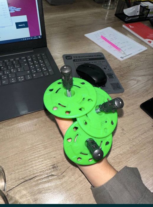 Дюбил гвоз для фасадний шукатурка