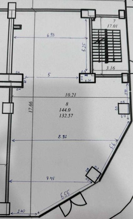 Коммерческая недвижимость в NRG U-Tower 132 кв.м. Oфис в аренду