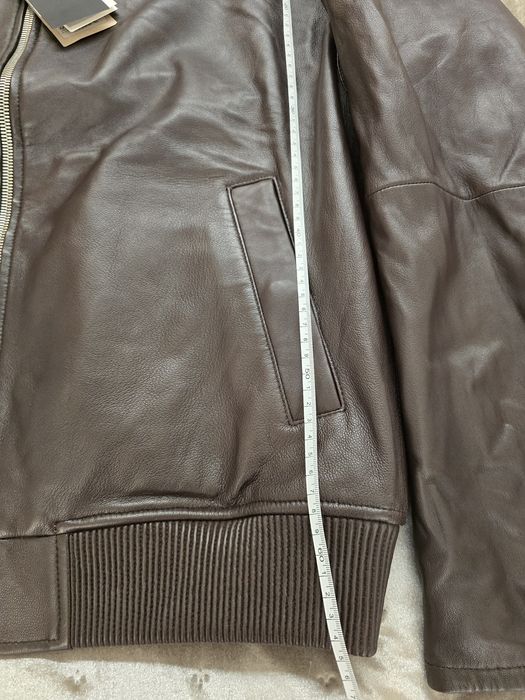 geaca piele naturala nappa Marimea M de la Massimo Dutti