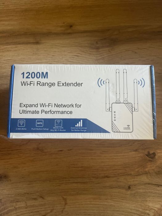 Wi-Fi Усилвател (1200M Dual Band, 2.4GHz & 5GHz) wifi repeater