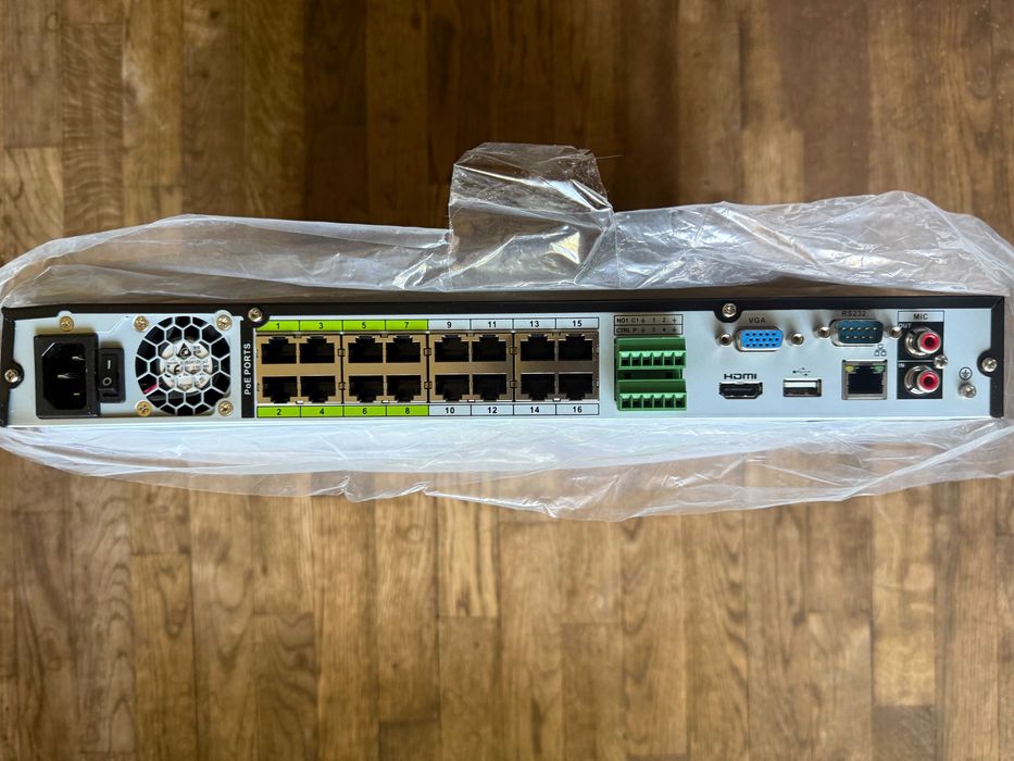 Cortex Commander 12MP AI 16PoE NVR професионален мрежов видеорекордер