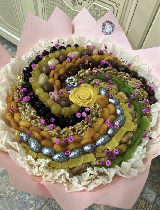 съедобные, полезные букеты и подарки