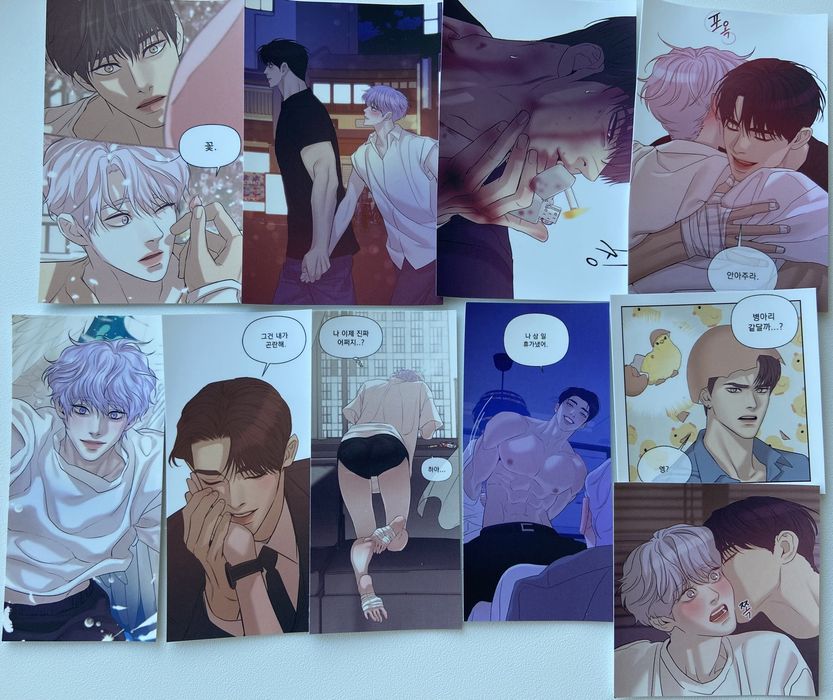 Наборы стикеров по манхвам