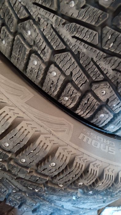 Зимние шипованные шины с дисками