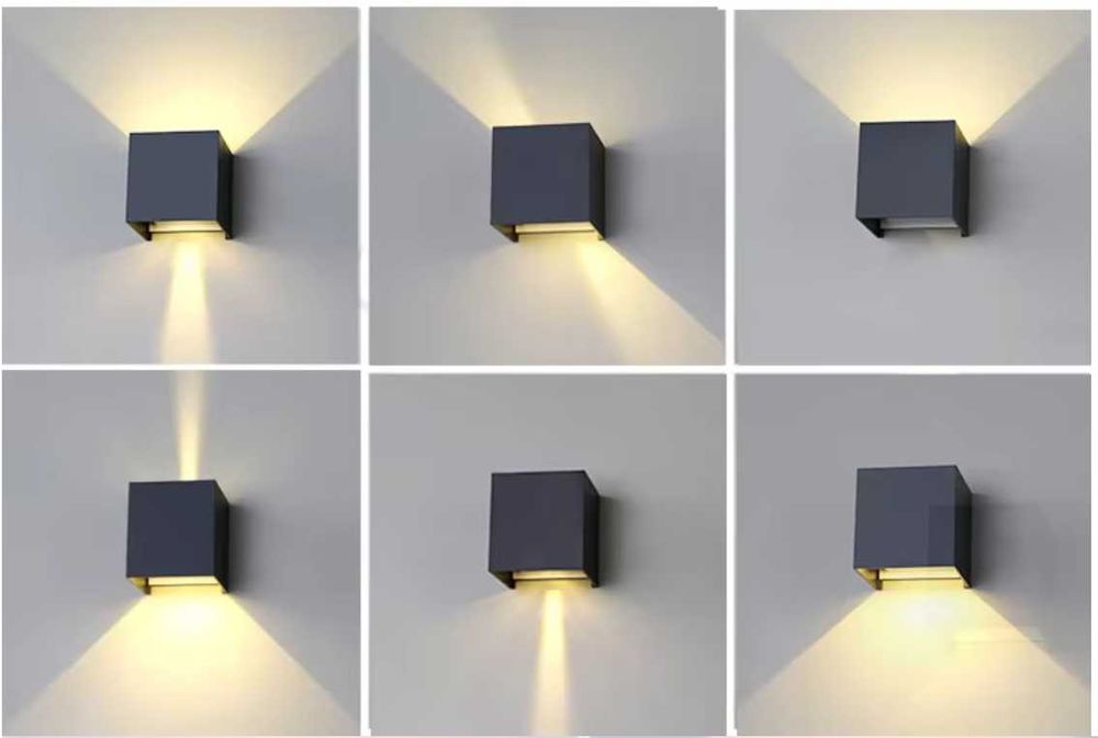 Aplica led fatada Exterior / Interior cu reglare unghi lumina 12W IP65