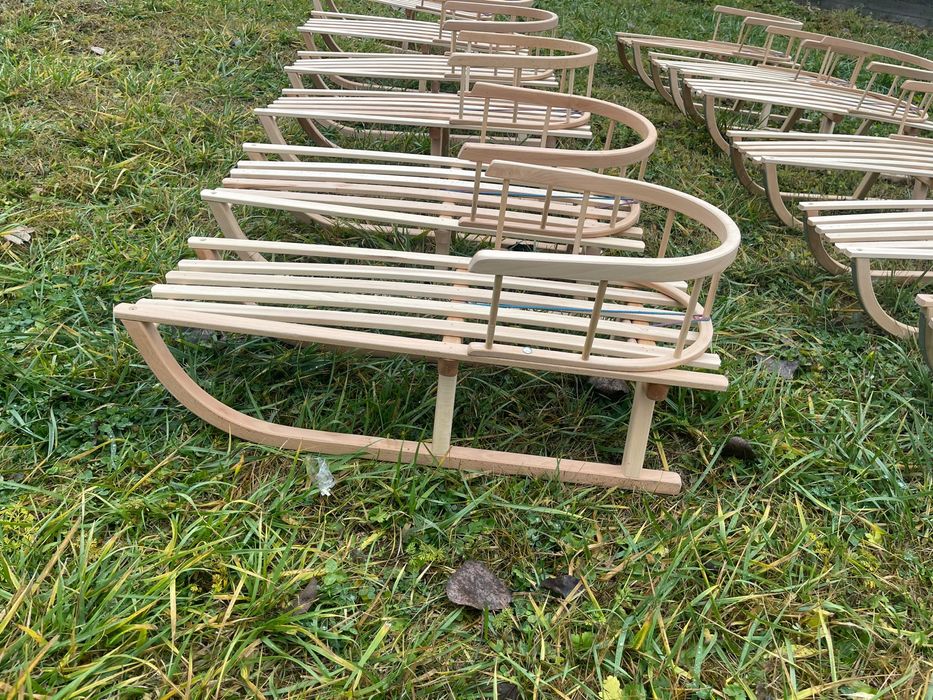 Sanie din lemn pentru copii