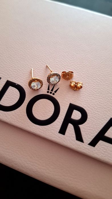 Новые Серьги Pandora в подарочной упаковке