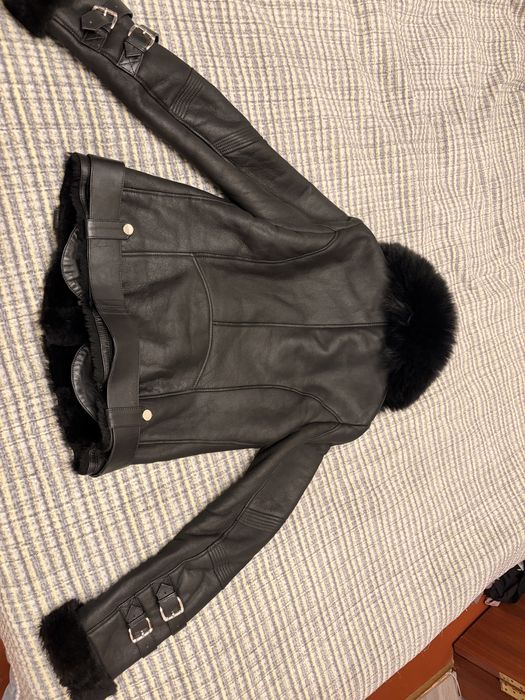 Натуральная дублёнка Donna Ruta (кожа 100%)