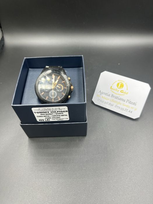 Ceas Tommy Hilfiger quartz curea metalica cod produs 26281