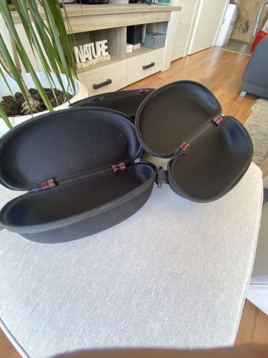 Toc negru ochelari cu fermoar